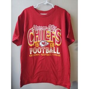 Kansas City Chiefs Shirt NFL Team Apparel Youth Large 12/14 - Brand New!